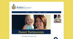 Desktop Screenshot of kiddiekampus.org